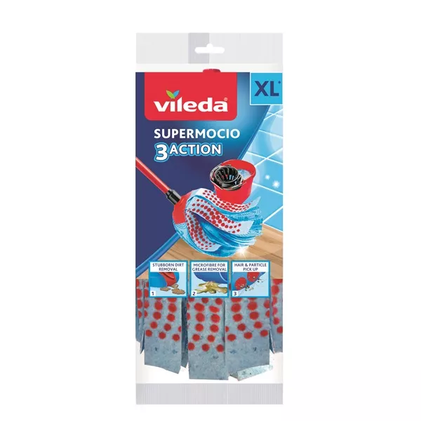 Vileda 3Action XL kék gyorsfelmosó utántöltő