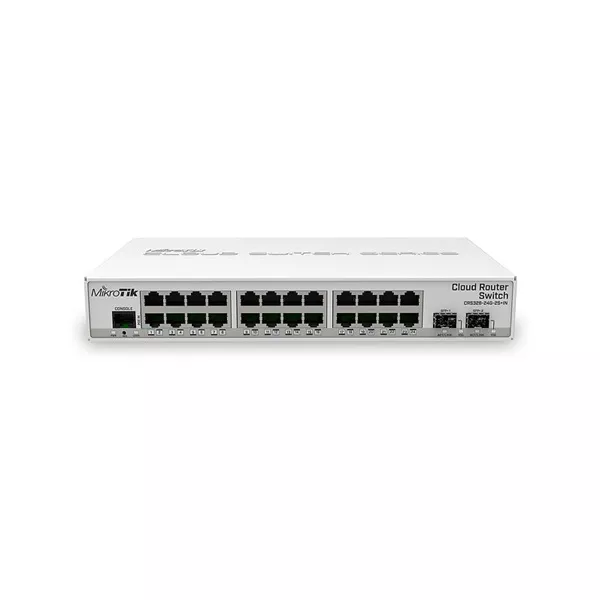 MikroTik CRS326-24G-2S+IN 24port GbE LAN 2x SFP+ uplink Cloud Router Switch