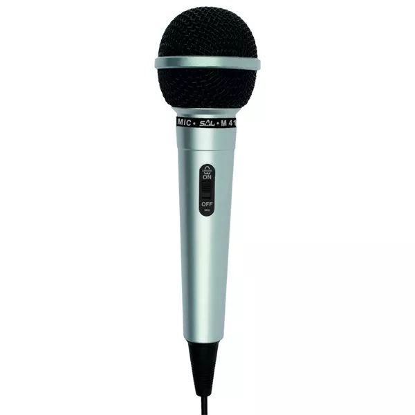 SAL M 41 ezüst kézi mikrofon