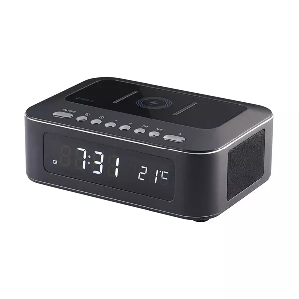 Thomson CR-400iBT Bluetooth/USB/Jack/rádiós ébresztőóra vezeték nélküli töltővel