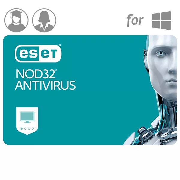 ESET NOD32 Antivírus hosszabbítás Tanár-Diák HUN 4 Felhasználó 1 év online vírusirtó szoftver