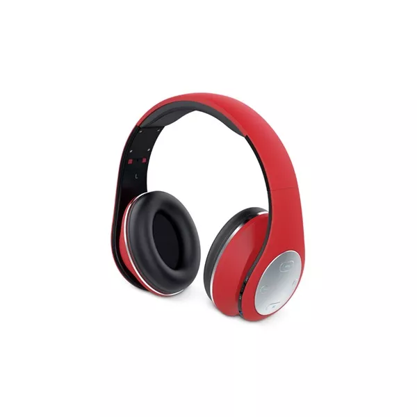 Genius HS-935BT összehajtható Bluetooth piros fejhallgató style=
