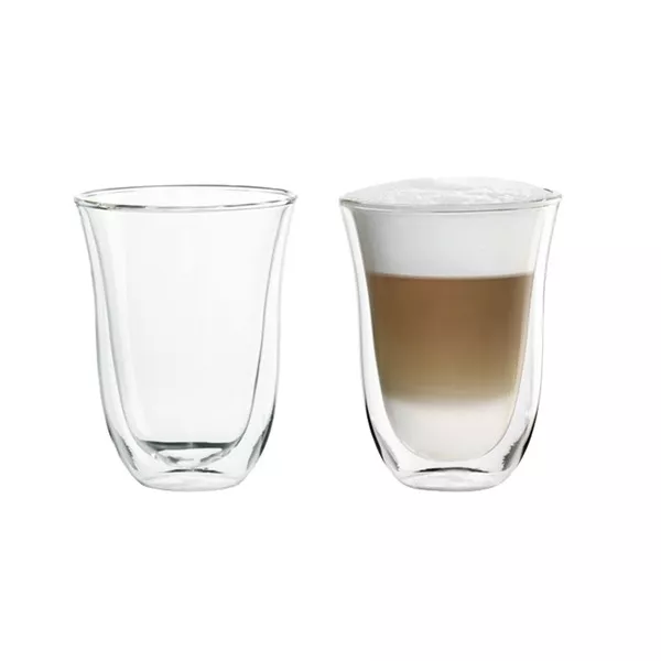 DeLonghi  DLSC312 latte macchiato üvegpohár, 2 db