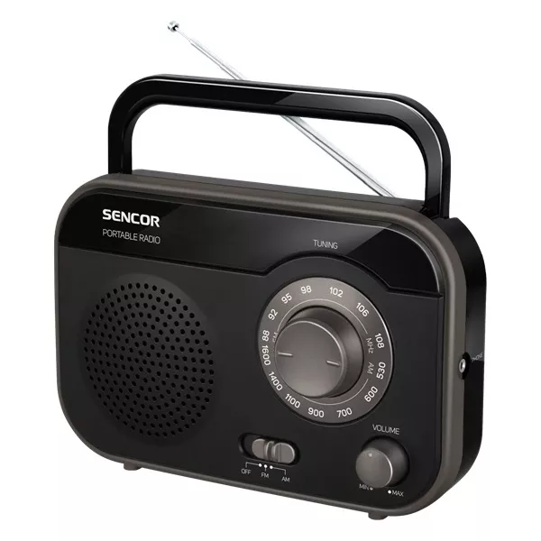 Sencor SRD 210 B hordozható rádió style=