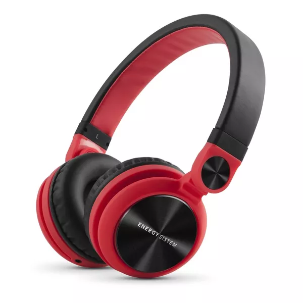 Energy Sistem EN 424597 Headphones DJ2 fekete-piros fejhallgató style=
