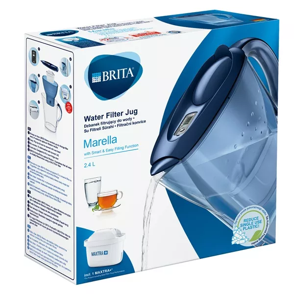 Brita BRH1039271 Marella Memo Maxtra+ 2,4l kék vízszűrő kancsó