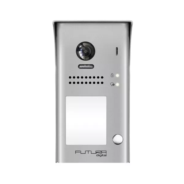 FUTURA VDT – 607C/S1 felületre szerelhető/1050-s látószög/1 lakásos/színes videó kaputelefon kamera egység