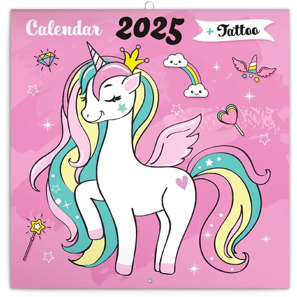 Realsystem 2025 Happy Unicorns 6097 falinaptár