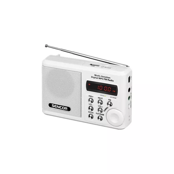 Sencor SRD 215 W fehér MP3 lejátszó  és kisrádió style=