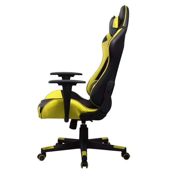 Iris GCH201BC fekete / citromsárga gamer szék