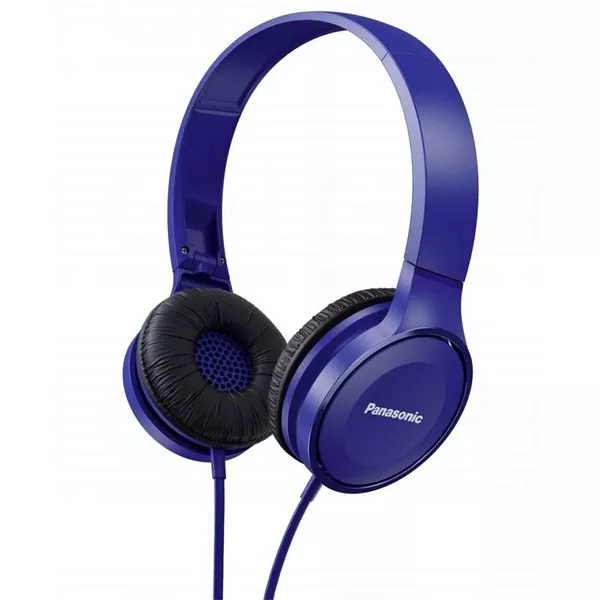 Panasonic RP-HF100E-A kék fejhallgató style=