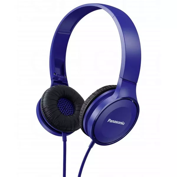 Panasonic RP-HF100ME-A mikrofonos kék fejhallgató style=
