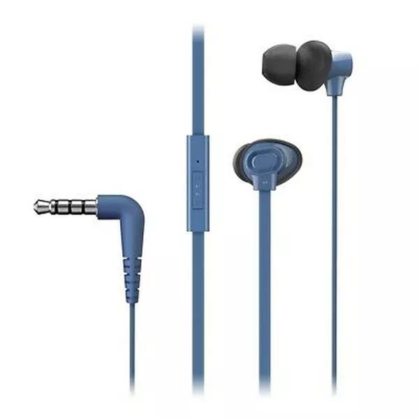 Panasonic RP-TCM130E-A mikrofonos kék fülhallgató