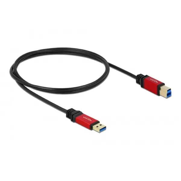 Delock Premium 82756 USB 3.0-A > USB-B apa/apa 1m kábel
