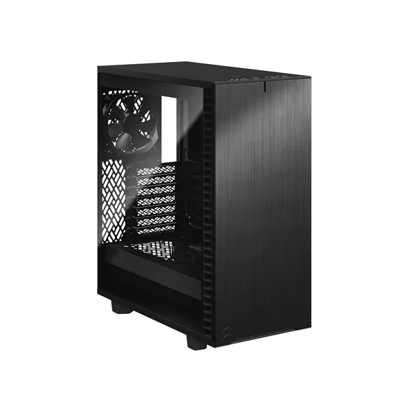 Fractal Design Define 7 Compact Fekete ablakos (Táp nélküli) ATX ház