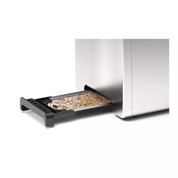 Bosch TAT3P420 DesignLine ezüst-fekete 2 szeletes kenyérpirító