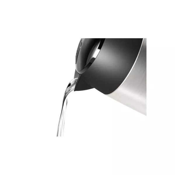Bosch TWK3P420 DesignLine 1,7L-es ezüst fekete vízforraló