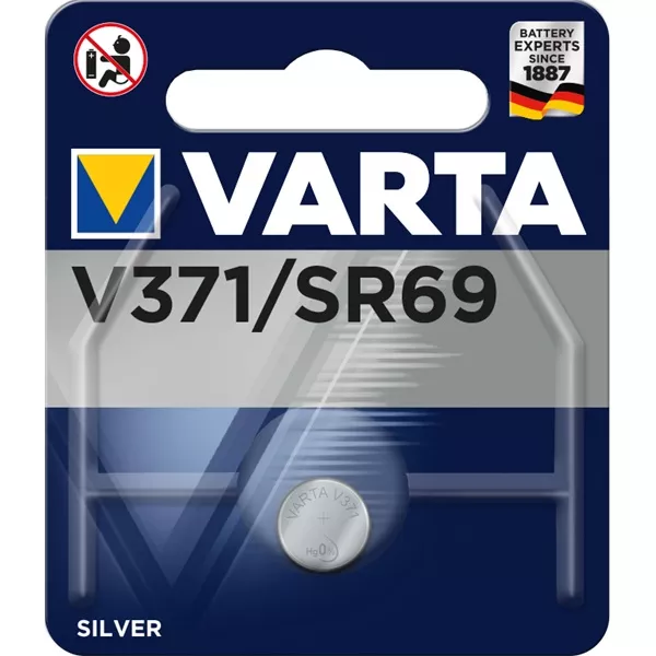 Varta 377101401 V377 (SR66) alkáli gombelem 1db/bliszter