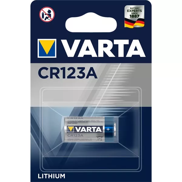 Varta 6205301401 CR123 lithium fotó elem 1db/bliszter