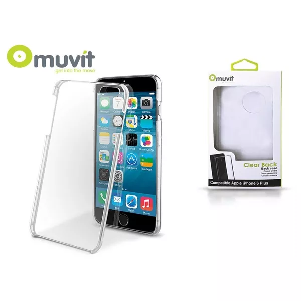 Muvit I-MUCRY0033 Muvit iPhone 6 Plus/6S Plus átlátszó hátlap