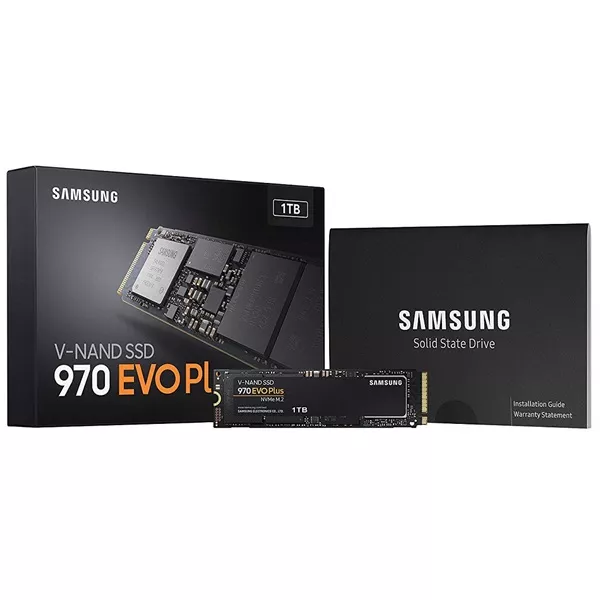 Samsung 1000GB NVMe 1.3 M.2 2280 970 EVO Plus (MZ-V7S1T0BW) SSD