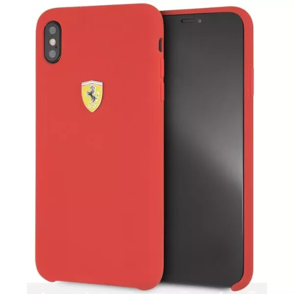 Ferrari SF iPhone XS MAX piros szilikon hátlap