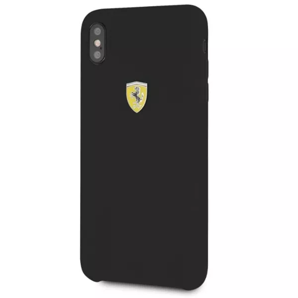 Ferrari SF iPhone XS MAX fekete szilikon hátlap