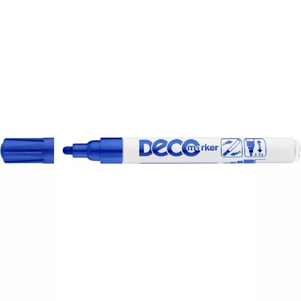 ICO Deco Marker kék lakkmarker