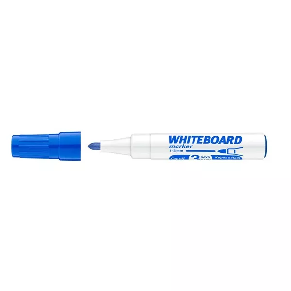 ICO Plan Whiteboard kék kerek táblamarker
