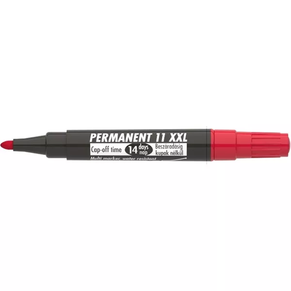 ICO Permanent 11 XXL piros marker