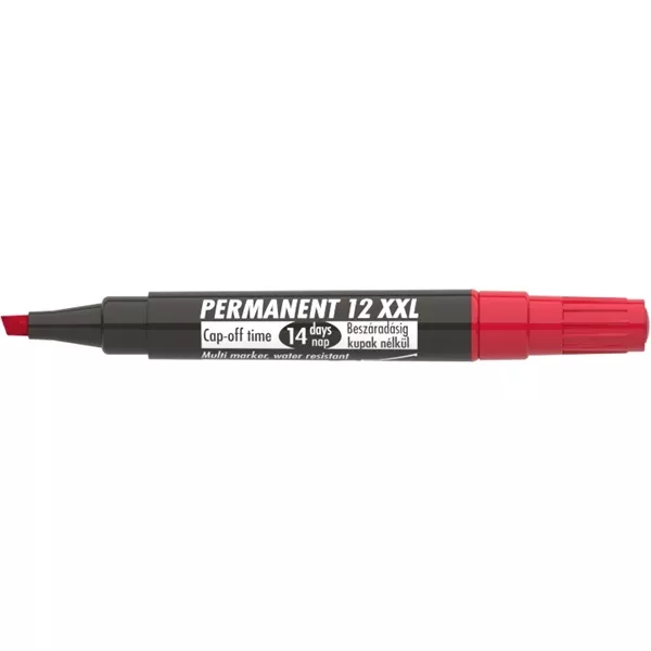 ICO Permanent 12 XXL piros marker