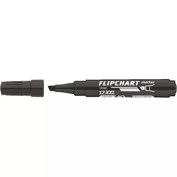ICO Flipchart 12 XXL fekete marker