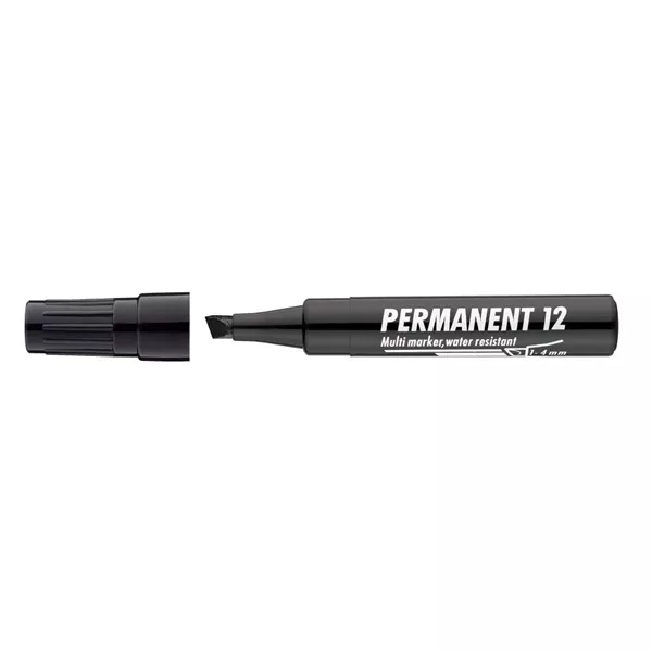 ICO Permanent 12 fekete marker
