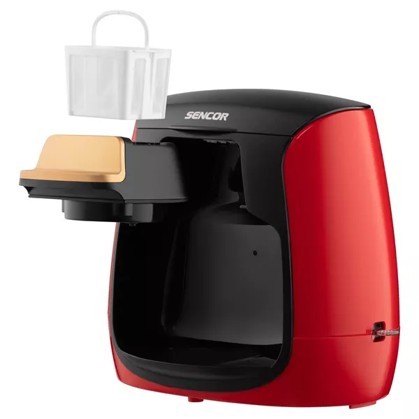 Sencor SCE 2101RD piros 2 személyes filteres kávéfőző