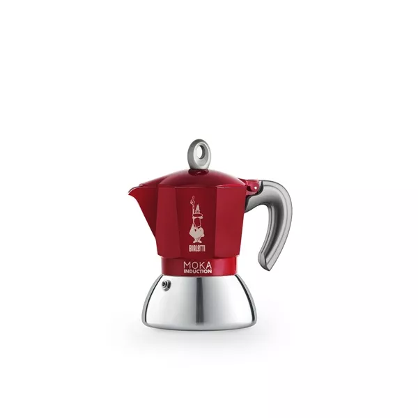 Bialetti Moka 6942 Induction piros 2 személyes indukciós kotyogós kávéfőző
