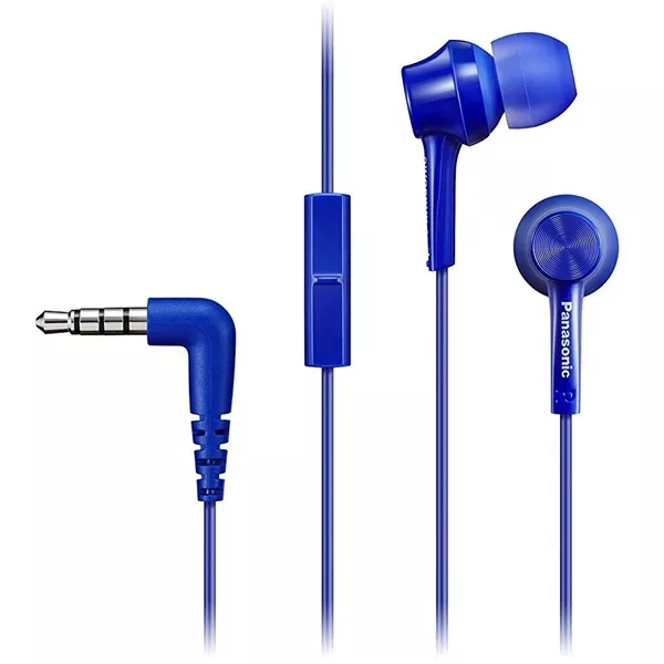 Panasonic RP-TCM115E-A kék fülhallgató style=