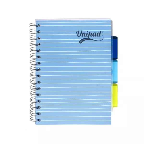 Pukka Pad Project Book Unipad A5 200 oldalas vonalas spirálfüzet