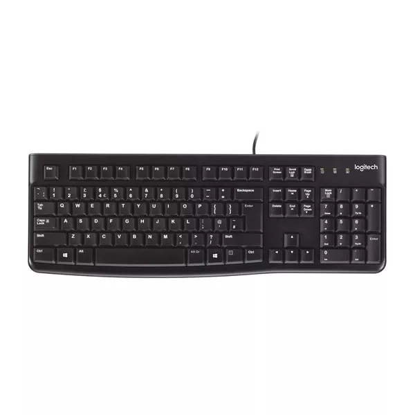 Logitech K120 HUN USB fekete billentyűzet