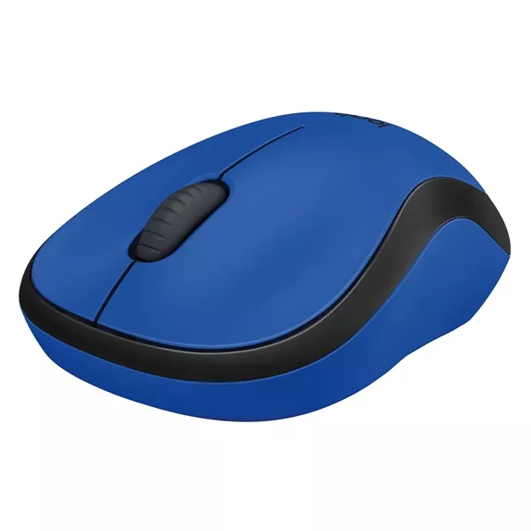 Logitech M220 Silent vezeték nélküli kék egér