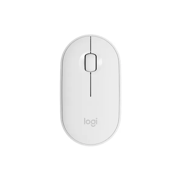 Logitech Pebble M350 Off-White vezeték nélküli BT egér