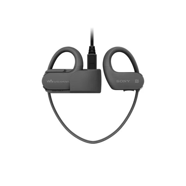 Sony NWWS623B Bluetooth fekete sport fülhallgató headset és 4GB MP3 lejátszó style=