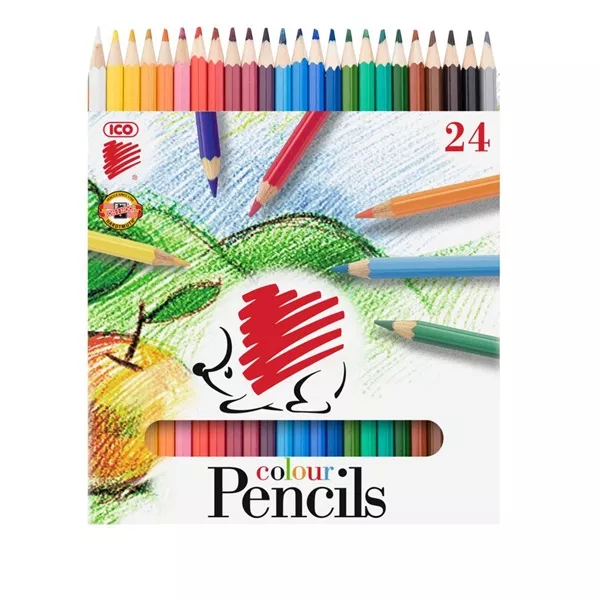 ICO Süni 24db-os vegyes színű színes ceruza