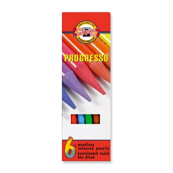 Koh-I-Noor Progresso 8755 6db-os színes ceruza készlet