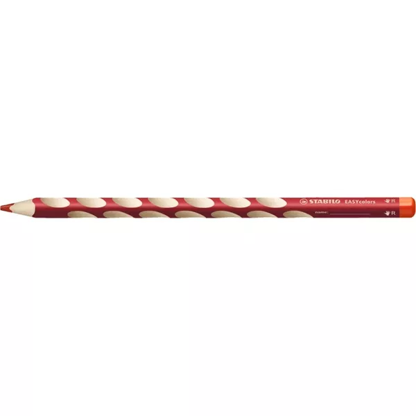 Stabilo Easy jobbkezes piros színes ceruza