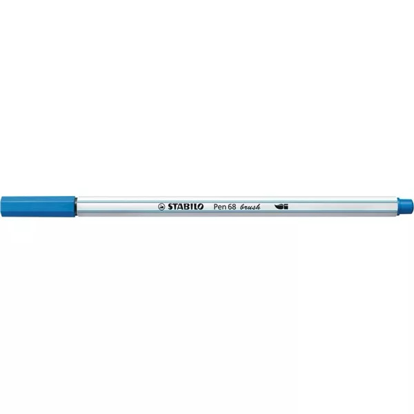 Stabilo Pen 68 brush kék ecsetfilc