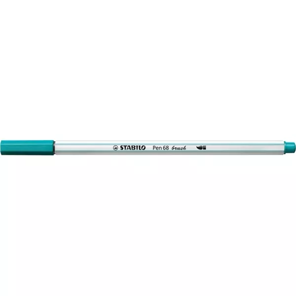 Stabilo Pen 68 brush türkizkék ecsetfilc