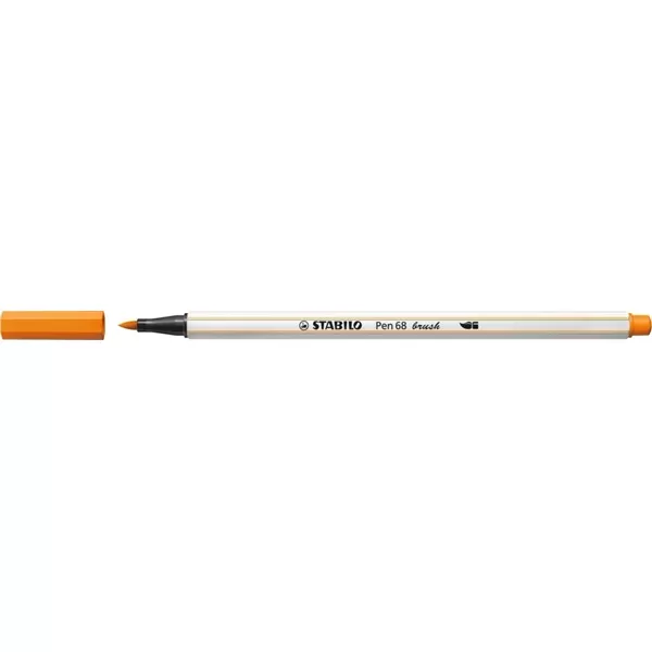 Stabilo Pen 68 brush narancs ecsetfilc