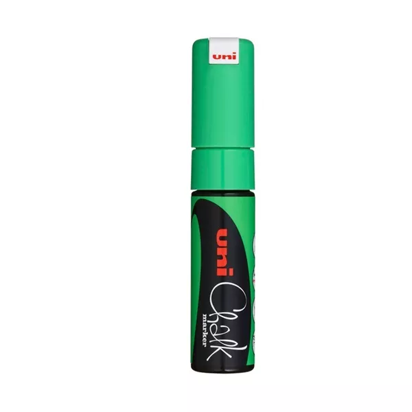 Uni Chalk PWE-8K fluor zöld folyékony krétafilc