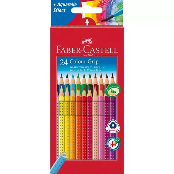 Faber-Castell Grip 2001 24db-os vegyes színű színes ceruza