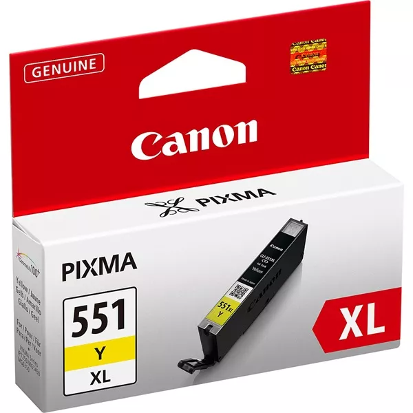 Canon CLI-551 sárga XL tintapatron